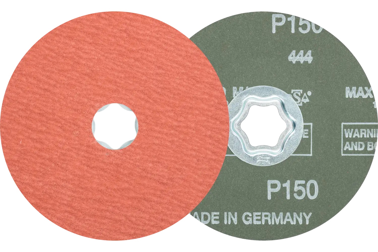 Picture of Pferd Combiclick® Fiber Disc, 4-1/2" Dia, 150 Grit, Aluminum oxide A-Cool